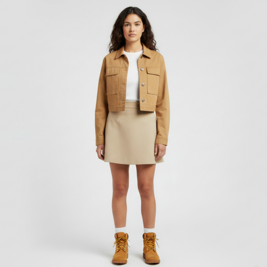 Lookbook 팀버랜드 6인치 프리미엄 방수 부츠 (누벅, 휘트) A27TPW