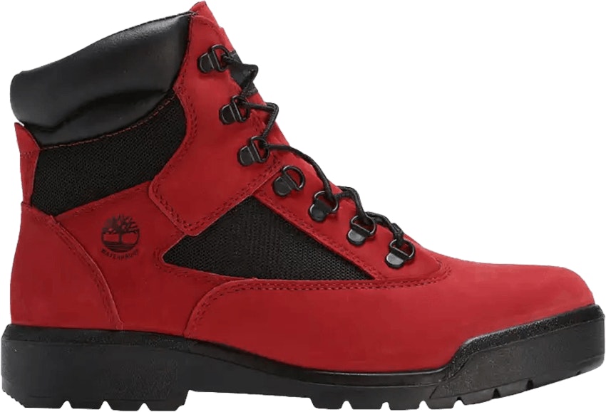 Timberland Red Timberland 6 Inch Field Boot 'Red Black' TB0A1RCJF41 - TB0A1RCJF41 ...