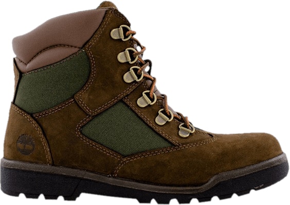 (Grade School) Timberland 6 Inch Field Boot Junior 'Brown Green' TB044992-214 Buy (Grade School) Timberland 6 Inch Field Boot Junior 'Brown Green' TB044992-214