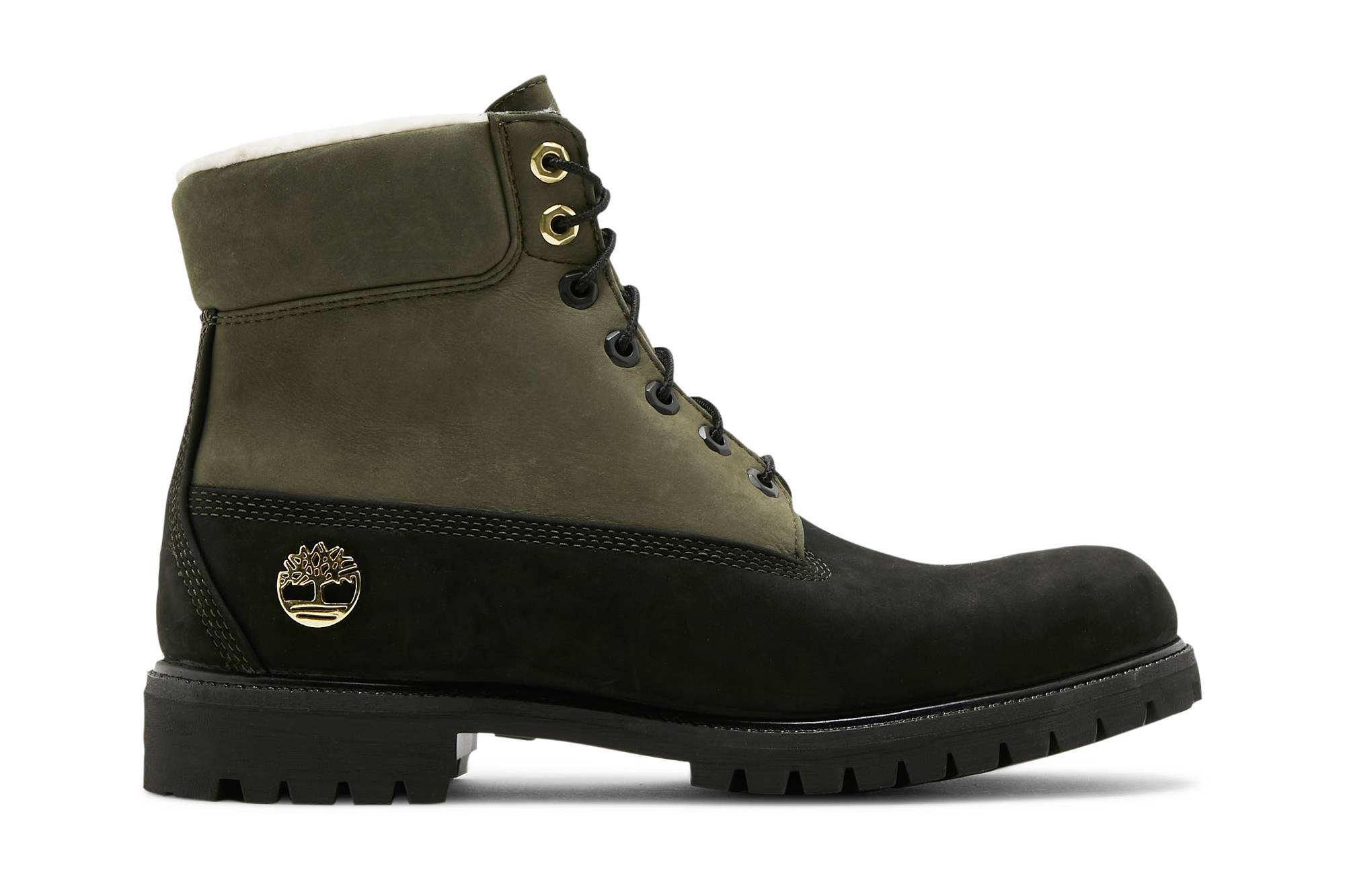 Buy 添柏岚6英寸羊羔绒防水靴‘黑葡萄叶’ TB0A2MJB-001