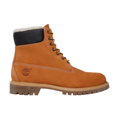 Timberland 6 Inch Fur Lined 'Wheat'