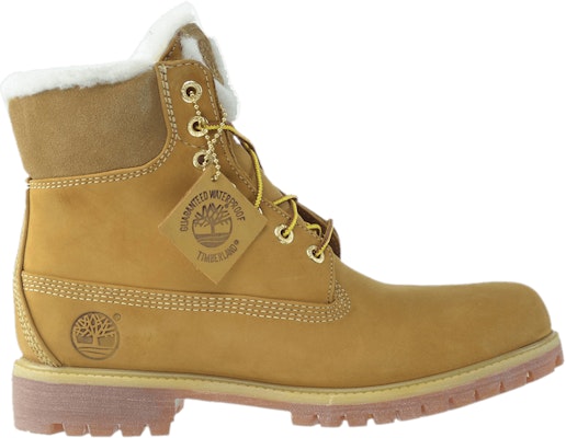 Timberland 6 Inch Fur Lined Boot 'Wheat' TB018027 Buy Timberland 6 Inch Fur Lined Boot 'Wheat' TB018027
