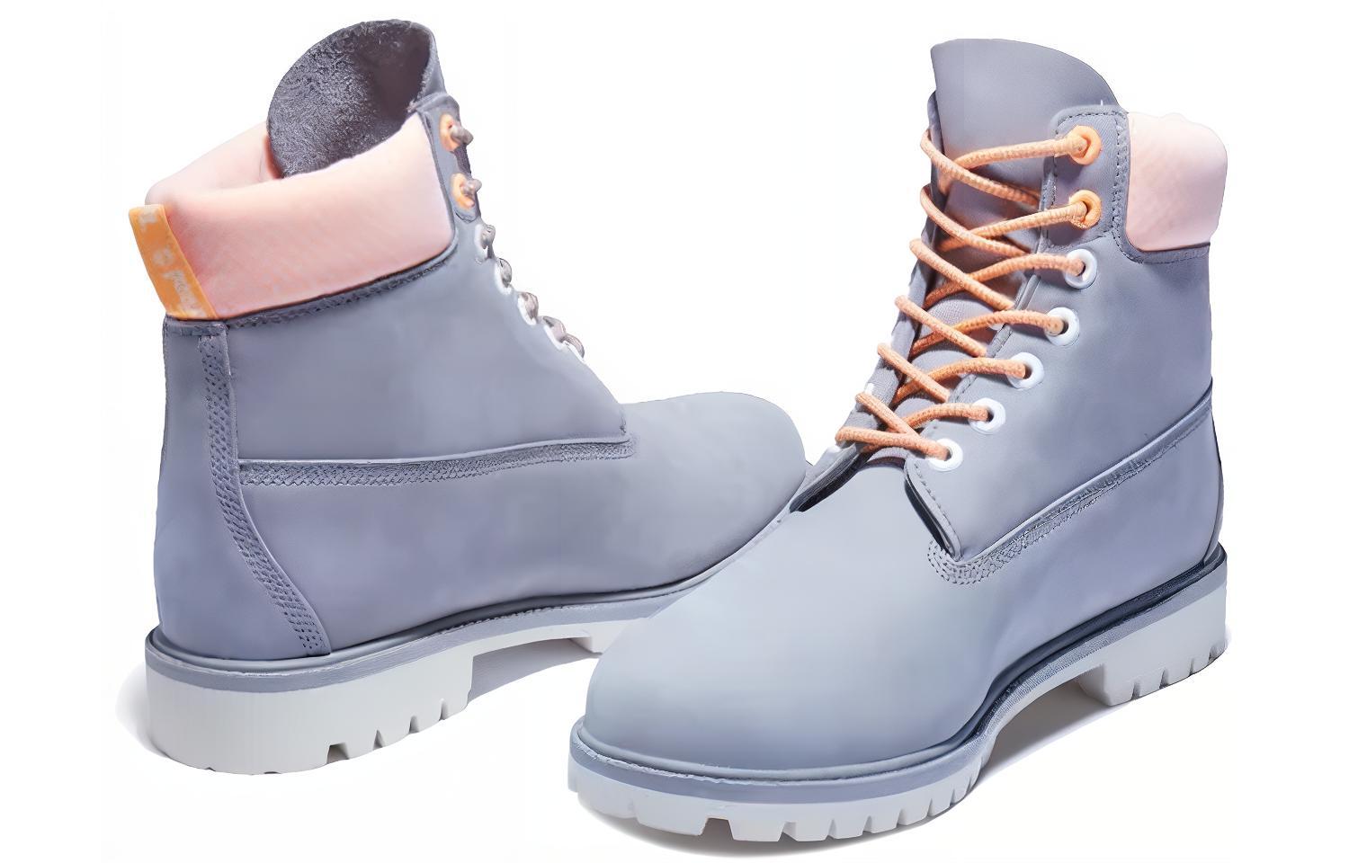 Lookbook Timberland 6英寸经典款‘灰色’靴子 A2HY4085