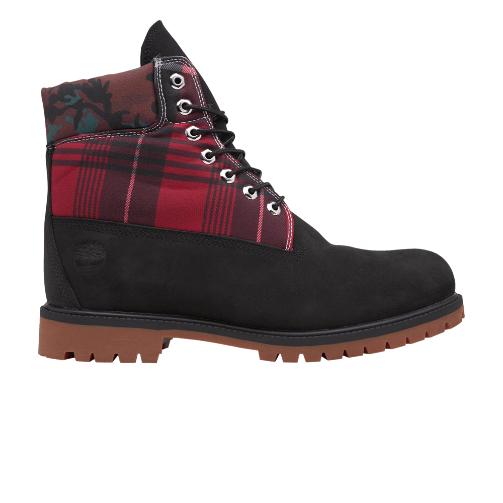 Timberland 6 Inch Heritage Boot 'Camo Plaid - Black' TB0A5M7P-001