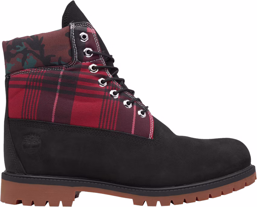 Timber Plaid Timberland 6 Inch Heritage Boot 'Camo Plaid - Black' TB0A5M7P-001 ...