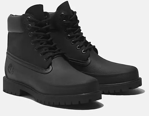 Timberland 6 Inch Heritage Boot 'Triple Black' Warna Hitam Pejal TB0A5QUC-001 Lookbook Timberland 6 Inch Heritage Boot 'Triple Black' Warna Hitam Pejal TB0A5QUC-001