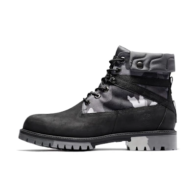 Timberland Heritage EK+ 6 Inch Waterproof Wide-Fit Boot 'Grey Camouflage'