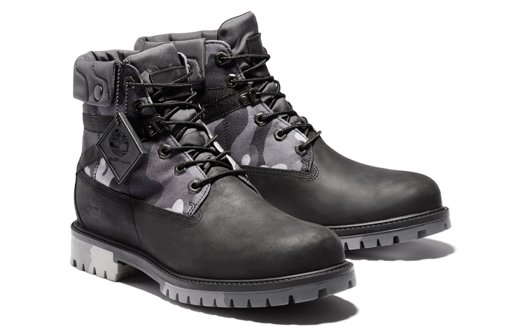 Lookbook Bota Timberland Heritage EK+ 6" Impermeable Ancha 'Camuflaje Gris' A29P7001