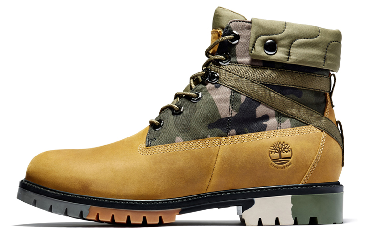 Timberland Heritage EK+ 6 Inch Waterproof Boot 'Wheat Green Camouflage' A29NX231