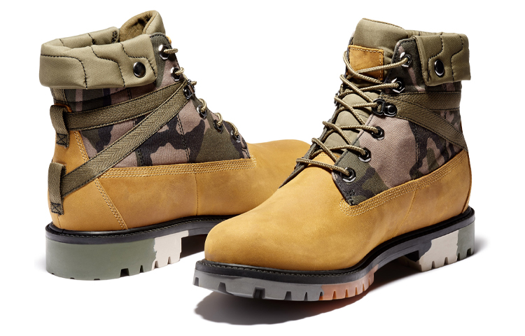 Shop 添柏岚经典EK+ 6英寸防水靴'小麦绿色迷彩' A29NX231