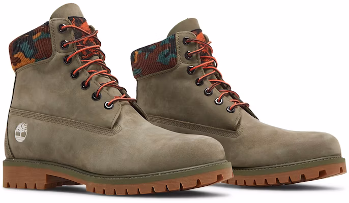 Timberland 6 Inch Heritage Warm Lined Boot 'Dark Green Camo' TB0A2KC5-A58 Cheap Timberland 6 Inch Heritage Warm Lined Boot 'Dark Green Camo' TB0A2KC5-A58