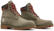 Cheap Timberland 6 Inch Heritage Boot Berbulu Hangat 'Dark Green Camo' TB0A2KC5-A58
