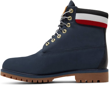 Timberland 6 Inch Heritage Boot Berbulu Hangat 'Navy Merah' TB0A2M59-019 Lookbook Timberland 6 Inch Heritage Boot Berbulu Hangat 'Navy Merah' TB0A2M59-019
