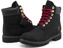 ティンバーランド 6インチ プレミアム防水ブーツ (黒/赤) A2GHY001 Purchase ティンバーランド 6インチ プレミアム防水ブーツ (黒/赤) A2GHY001