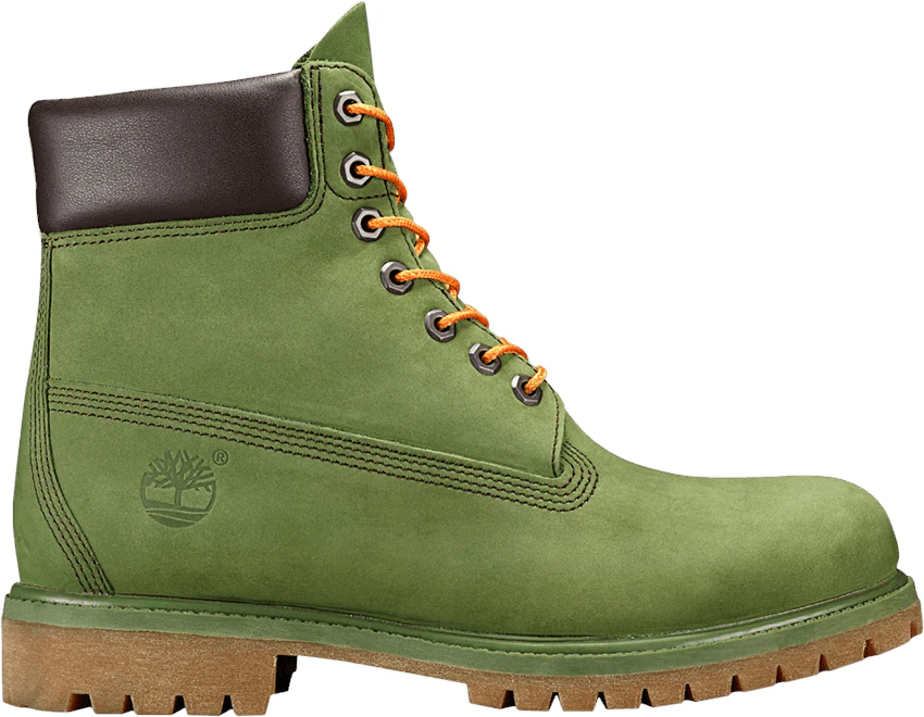Timberland 6 inch Premium Olive Green A1698 A1698 Novelship