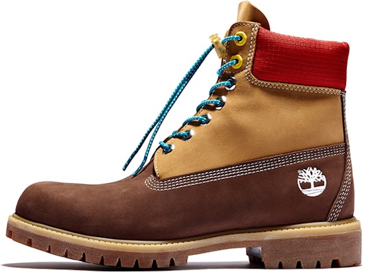 Timberland 6 Inch Premium 'Yellow Red' A2NC8 Buy Timberland 6 Inch Premium 'Yellow Red' A2NC8