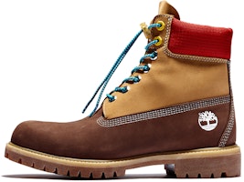 Timberland 6 Inch Premium 'Yellow Red' A2NC8 Timberland 6 Inch Premium 'Yellow Red' A2NC8
