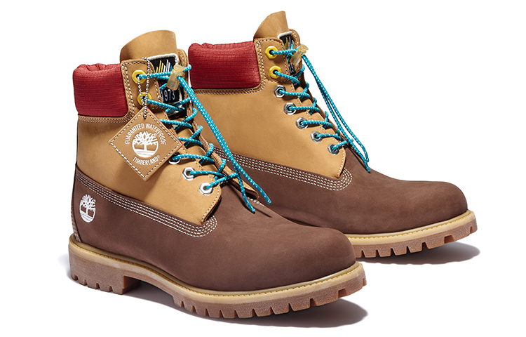 Order 添柏岚6英寸高级靴'黄红' A2NC8