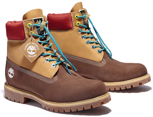 Timberland 6 Inch Premium 'Yellow Red' A2NC8 Order Timberland 6 Inch Premium 'Yellow Red' A2NC8