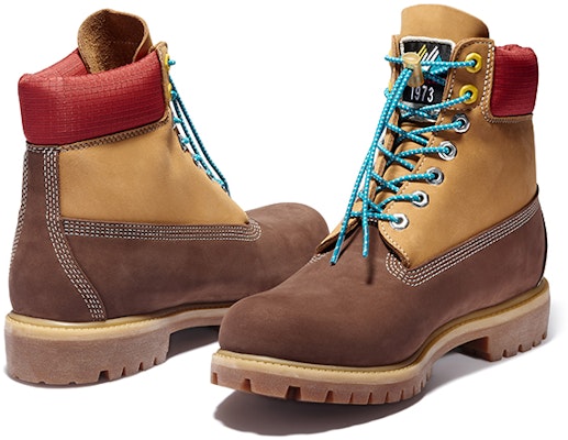 Timberland 6 Inch Premium 'Yellow Red' A2NC8 Lookbook Timberland 6 Inch Premium 'Yellow Red' A2NC8