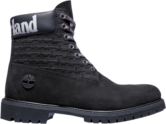 Timberland 6 Inch Premium Boot 'All Over Logo - Black' TB0A1TUW Buy Timberland 6 Inch Premium Boot 'All Over Logo - Black' TB0A1TUW