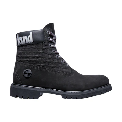 Timberland 6 Inch PRM Boot 'All Over Logo - Black'