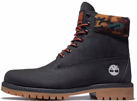 Timberland 6 Inch Premium Boot 'Black Nubuck with Camouflage Collar' A2KC3001 Timberland 6 Inch Premium Boot 'Black Nubuck with Camouflage Collar' A2KC3001