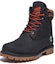 Lookbook Timberland 6 Inch Premium Boot 'Hitam Nubuck dengan Kolar Penyamar' A2KC3001