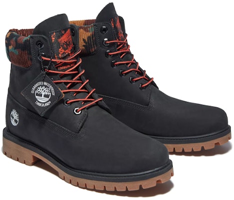 Timberland 6 Inch Premium Boot 'Hitam Nubuck dengan Kolar Penyamar' A2KC3001 Shop Timberland 6 Inch Premium Boot 'Hitam Nubuck dengan Kolar Penyamar' A2KC3001