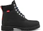 Order Timberland Heritage 6 Inch Waterproof Wide Fit Boots 'Black Helcor Orange' A44NGW