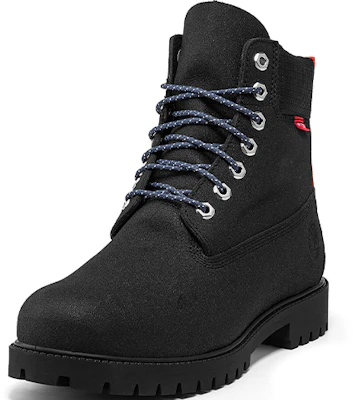 Timberland Heritage 6 Inch Waterproof Wide Fit Boots 'Black Helcor Orange' A44NGW Lookbook Timberland Heritage 6 Inch Waterproof Wide Fit Boots 'Black Helcor Orange' A44NGW