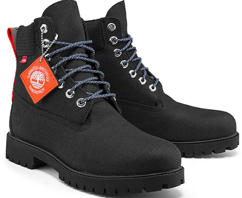 Timberland Heritage 6 Inch Waterproof Wide Fit Boots 'Black Helcor Orange' A44NGW Shop Timberland Heritage 6 Inch Waterproof Wide Fit Boots 'Black Helcor Orange' A44NGW