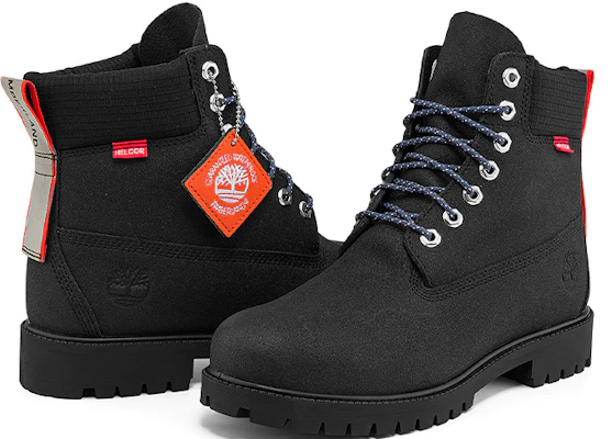 Timberland Heritage 6 Inch Waterproof Wide Fit Boots 'Black Helcor Orange' A44NGW Purchase Timberland Heritage 6 Inch Waterproof Wide Fit Boots 'Black Helcor Orange' A44NGW