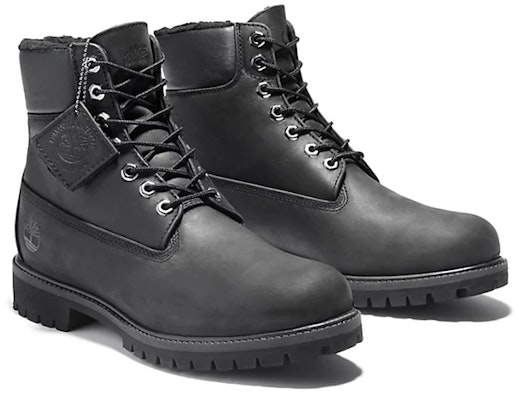 Timberland 6-Inch Premium Boot 'Warna Hitam dengan Lapisan Fleece' A2E2P001 Lookbook Timberland 6-Inch Premium Boot 'Warna Hitam dengan Lapisan Fleece' A2E2P001