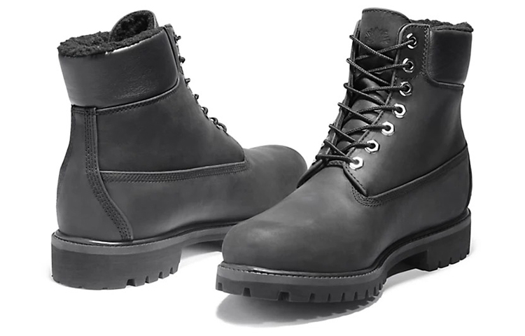 Shop ティンバーランド6インチプレミアムブーツ（裏起毛ブラック） A2E2P001