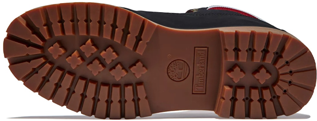 Timberland 6 Inch Heritage Cupsole Boot 'Black Nubuck with Red' A2GZ9001 Details for Timberland 6 Inch Heritage Cupsole Boot 'Black Nubuck with Red' A2GZ9001