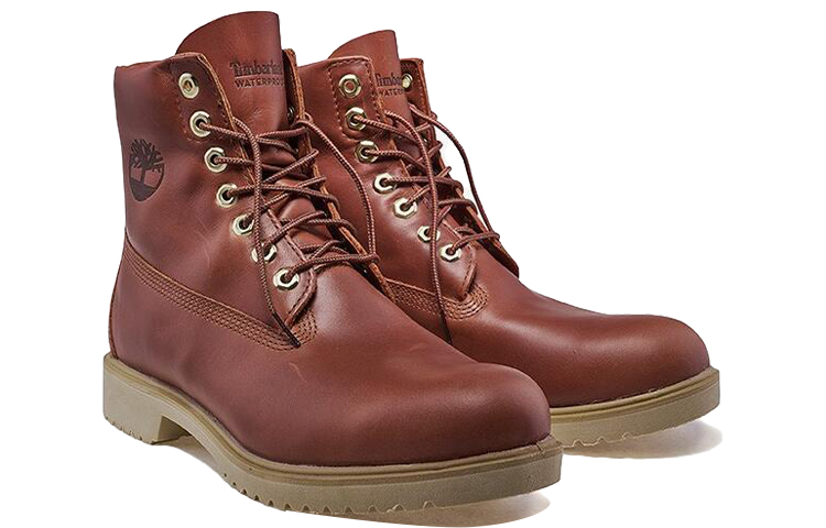 Lookbook Timberland 6 Inch Premium But 'Coklat-Merah' A26WG