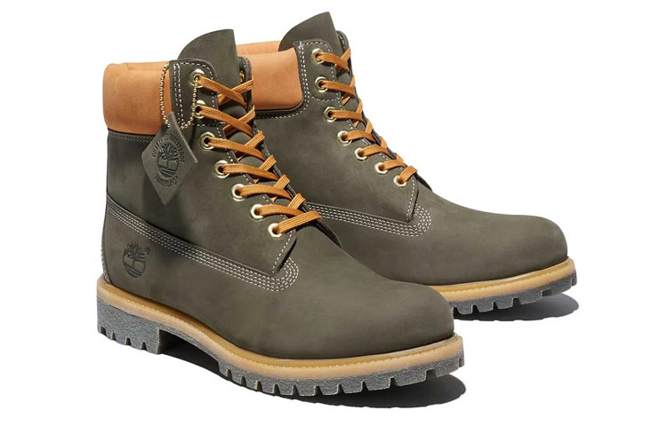 Lookbook Timberland 6 Inch Premium Boot 'Dark Green' A2JC9A58