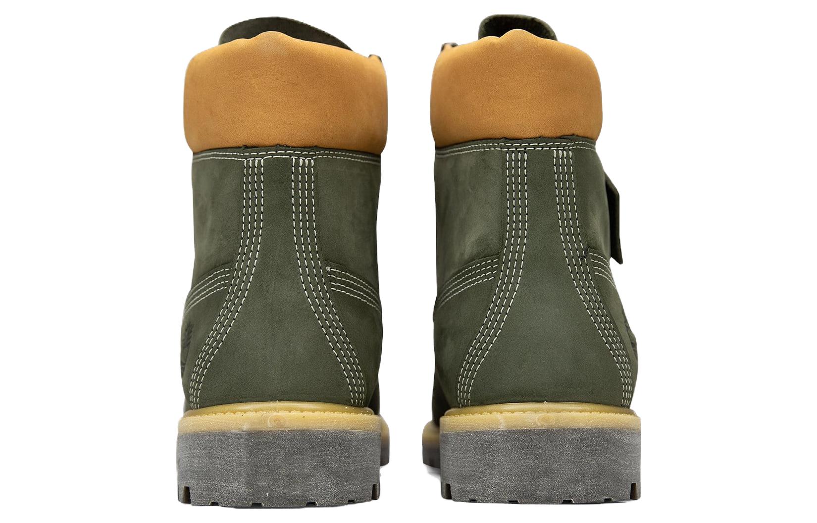 Lookbook 팀버랜드 그린 컴포트 미드탑 부츠 (Timbeolleondu Geurin Keompoteu Mideutap Buteu) TB0A2JC9A58