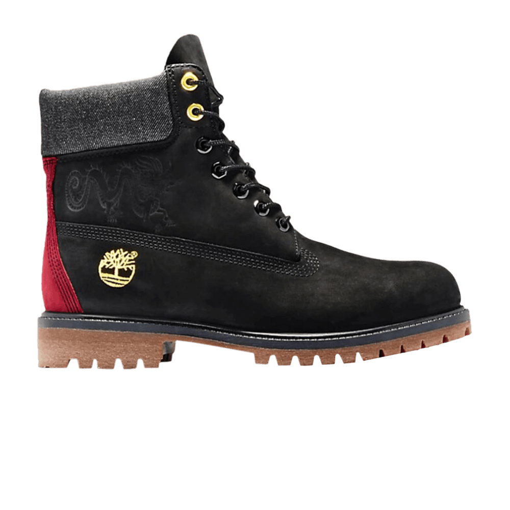 Buy Timberland 6 Inch Premium Boot 'Embossed Dragon' Pria & Wanita Terbaru TB0A2DMM-001