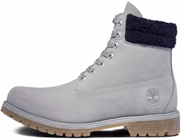 Timberland Waterproof 6 Inch Double Collar 'Grey Furry Blue' A1ZKU Timberland Waterproof 6 Inch Double Collar 'Grey Furry Blue' A1ZKU