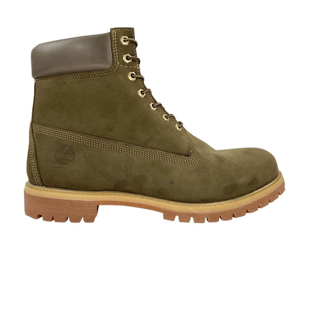 Buy Timberland 6 Inch Premium Boot 'Olive' Hijau Zaitun Pria Wanita TB0A1VGL