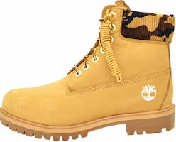 Timberland 6 Inch Premium Boot 'Wheat Nubuck with Camouflage Collar' A2KCE231 Timberland 6 Inch Premium Boot 'Wheat Nubuck with Camouflage Collar' A2KCE231