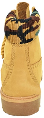 Timberland 6 Inch Premium Boot 'Wheat Nubuck with Camouflage Collar' A2KCE231 Lookbook Timberland 6 Inch Premium Boot 'Wheat Nubuck with Camouflage Collar' A2KCE231