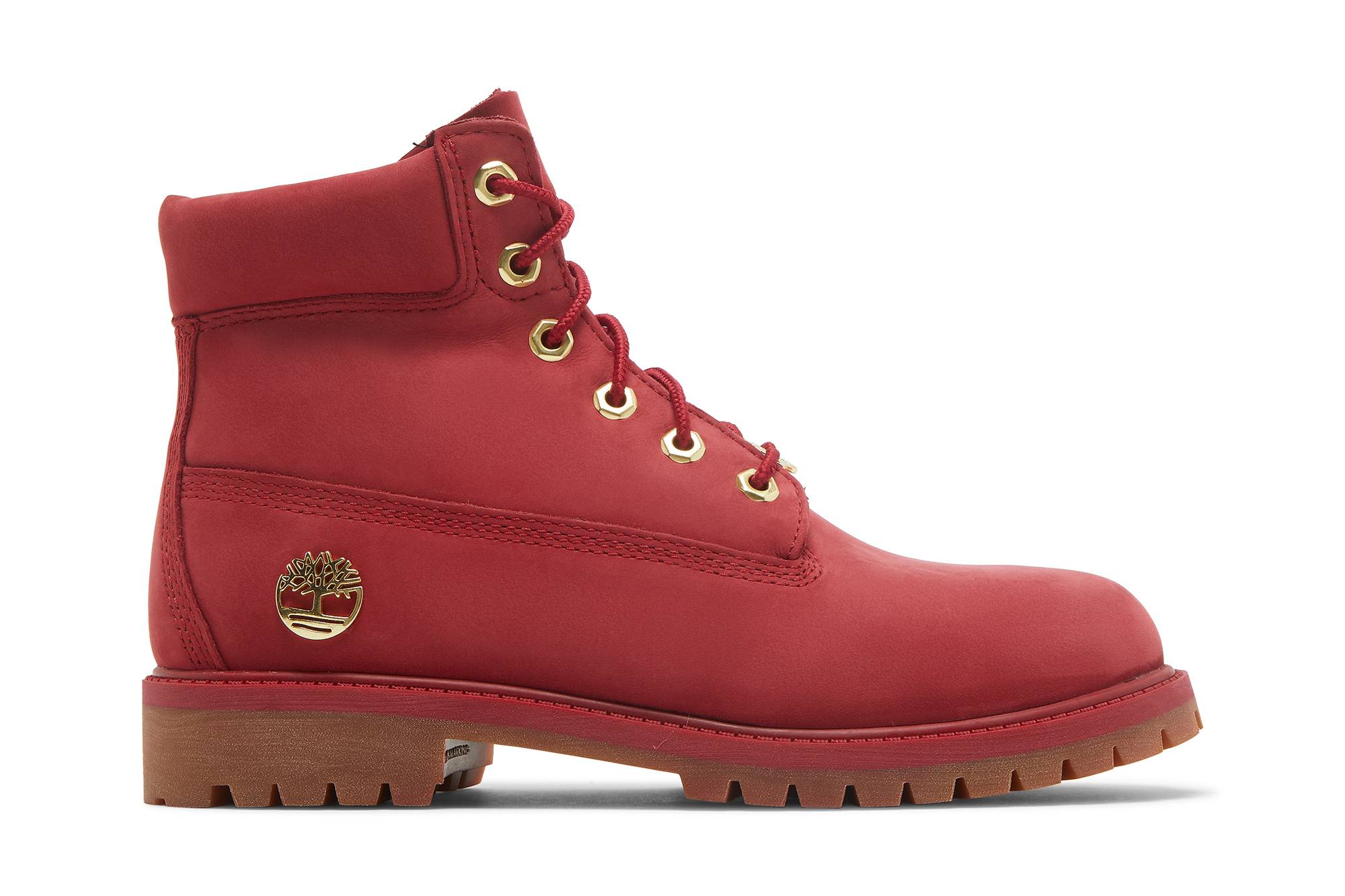 (GS) Timberland 6 Inch PRM Boot Junior 'Dark Red'