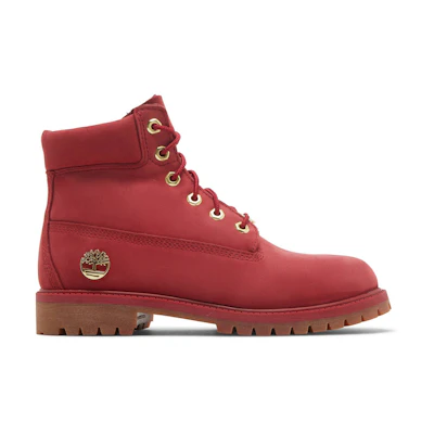 (GS) Timberland 6 Inch PRM Boot Junior 'Dark Red'