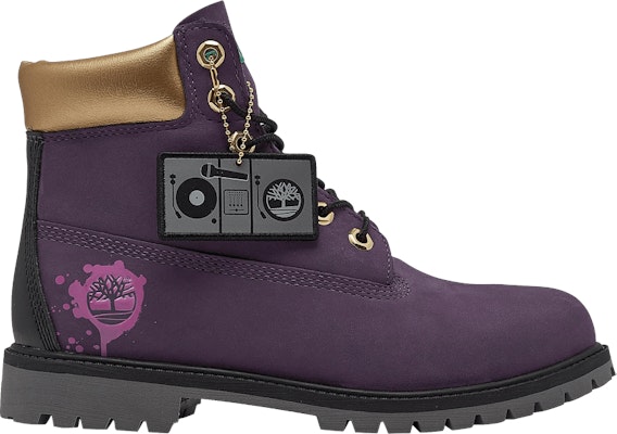 Purple timberlands 2025 grade school