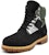 Timberland Tree Pack Premium 6 Inci But 'Hitam Nubuck' A2PXDW