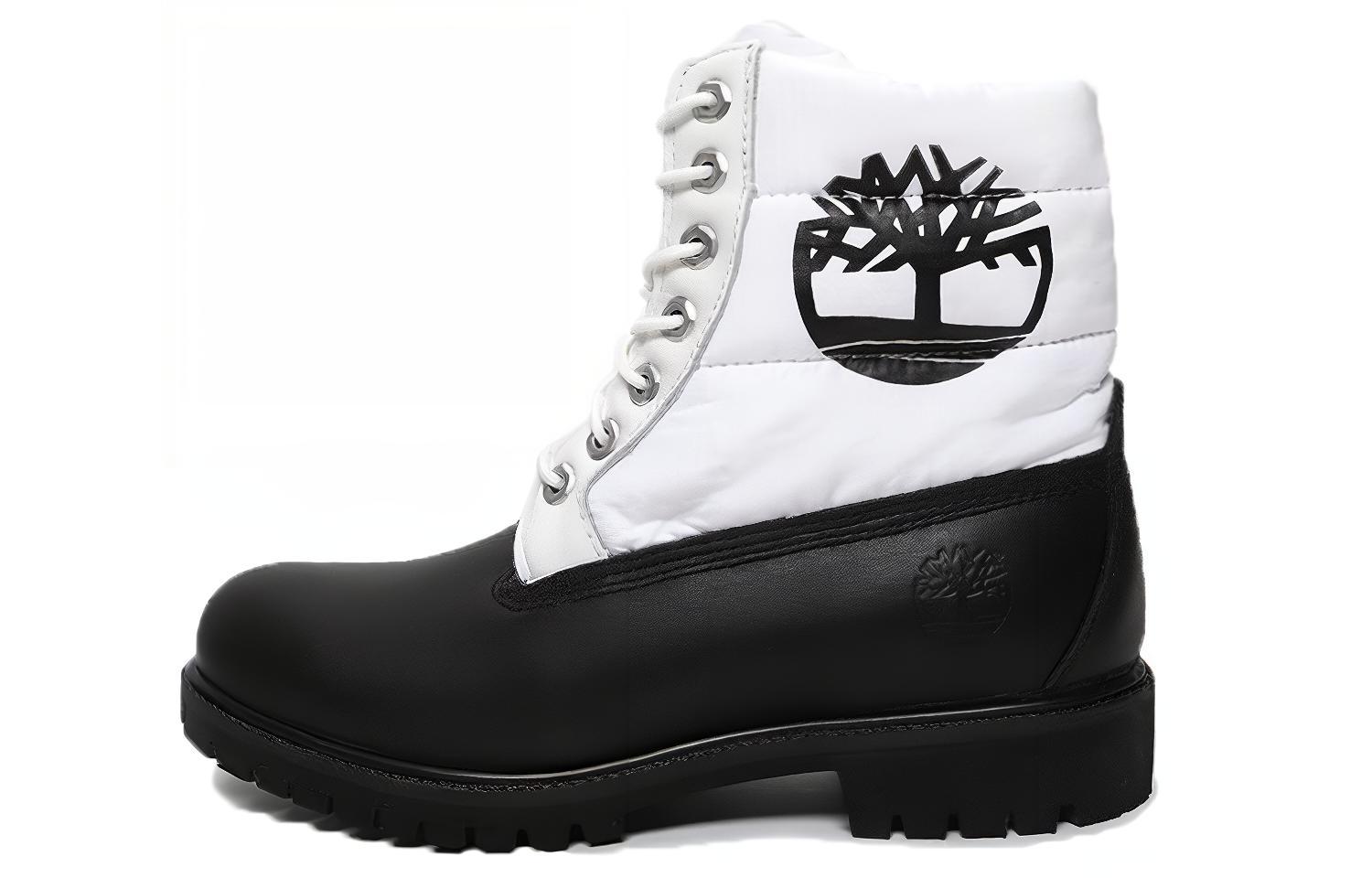 Timberland 6 Inch Premium Boot Wide 'Black White' A2BY4
