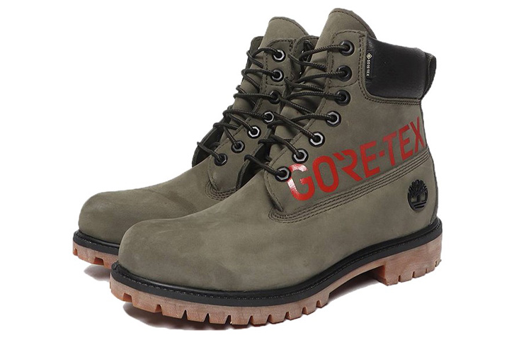Lookbook Timberland 6 Inch Premium Boot Wide 'Military Green' A2ECU